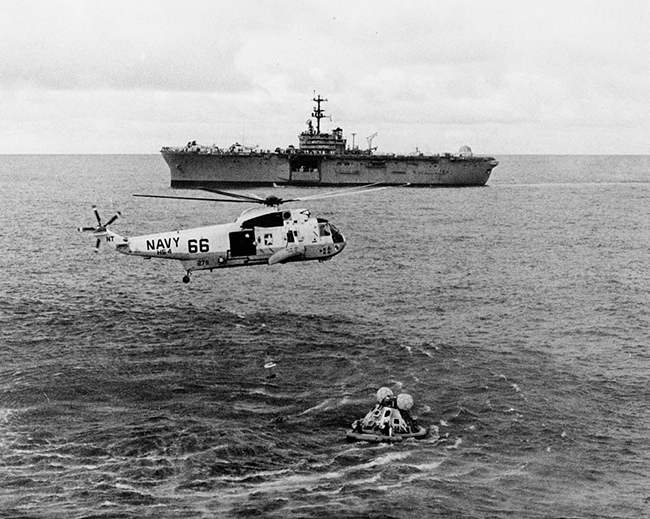 Apollo Splash Down Recovery